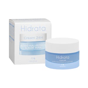 Crema facial Hidrata Deliplus ácido hialurónico y aloe vera