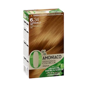 Colorcor 0% ammonia permanent dye 6.34 honey caramel
