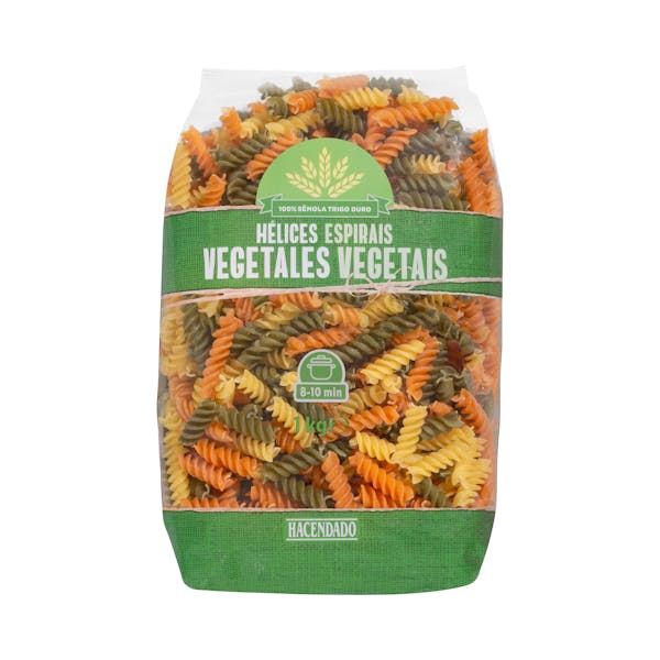 Imagen de Hélices con vegetales Hacendado