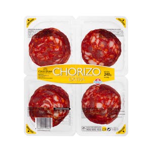 Chorizo extra Hacendado lonchas