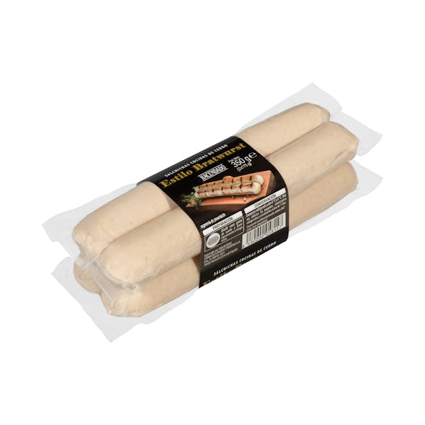 Imagen de Salchichas cocidas de cerdo estilo Bratwurst Hacendado