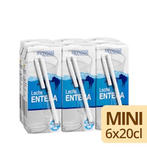 Leche entera Hacendado