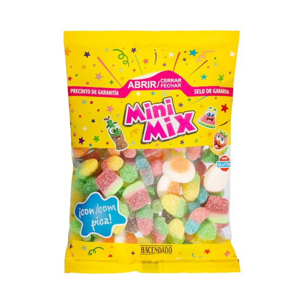 Golosinas Mini Mix con pica Hacendado