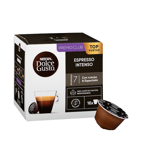 Café en cápsula espresso intenso Dolce Gusto