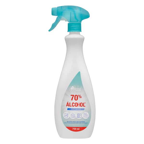 70% Alcohol limpieza hogar Bosque Verde