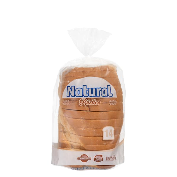 Imagen de Pan de molde blanco natural rústico Hacendado