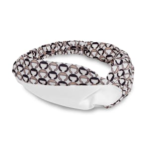 Turbante marrón estampado Deliplus