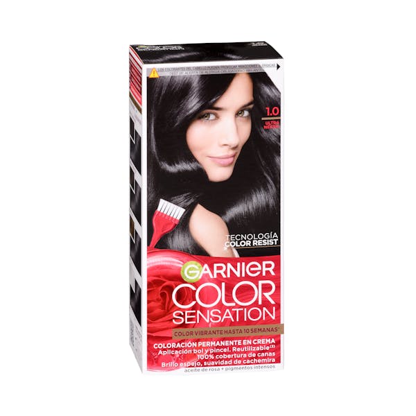 Coloración permanente 1.0 ultra negro Color Sensation
