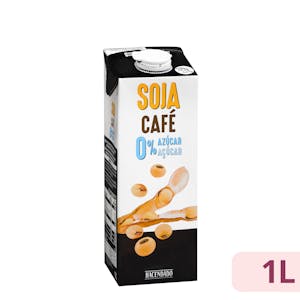 Bebida de soja sabor café 0% azúcar