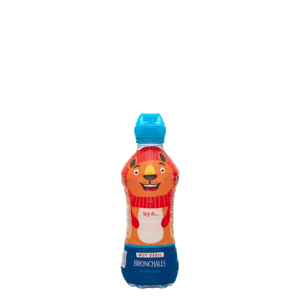Agua mineral pequeña Bronchales tapón infantil