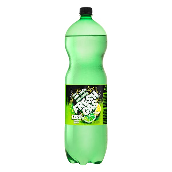 Imagen de Refresco lima limón Hacendado zero azúcar fresh gas