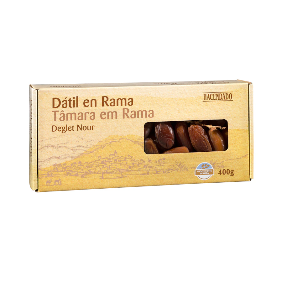 Dátiles en rama Hacendado – Mercadona – صورة المنتج
