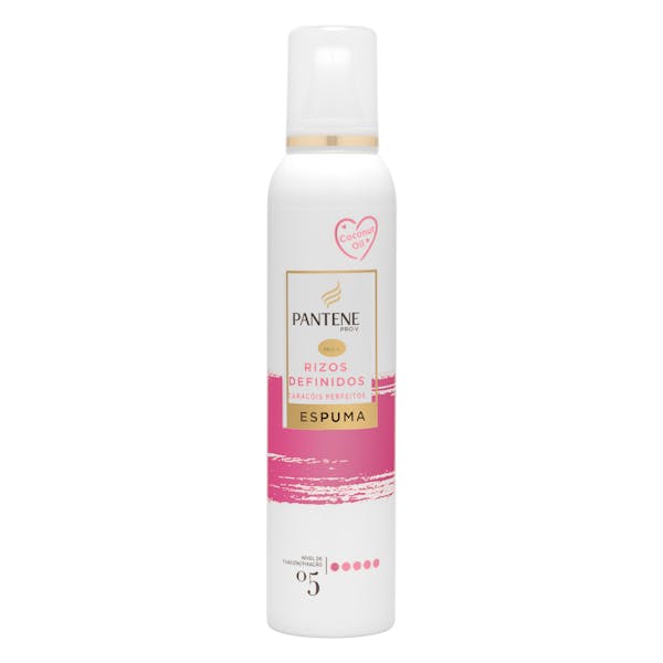 Espuma cabello Rizos Definidos Pantene fijación 5