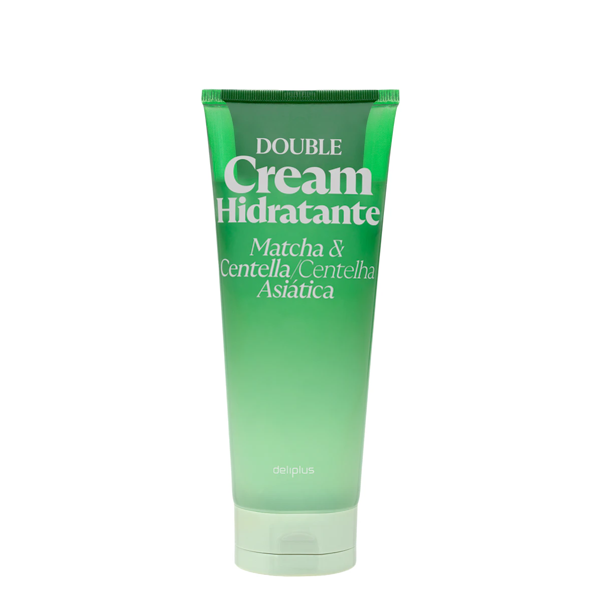 Crema corporal hidratante Double 
Matcha y Centella Asiática Deliplus – Mercadona – صورة إعلانية للمنتج