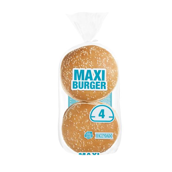 Imagen de Maxi pan de burger Hacendado