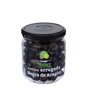 Aceitunas negras arrugadas de Aragón Campo Nature