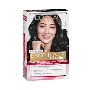 Coloración permanente L'Oréal 1 negro