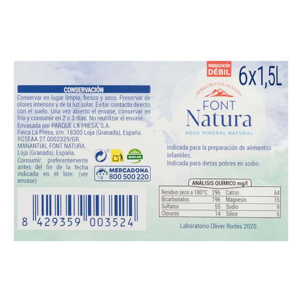 Etiqueta / ingredientes