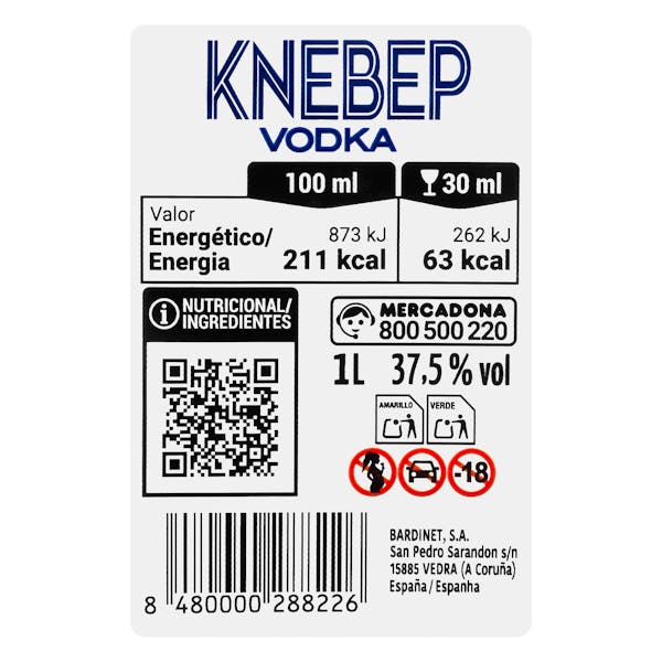 Vodka Knebep