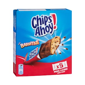 Barritas de galleta bañadas en chocolate con leche Chips Ahoy