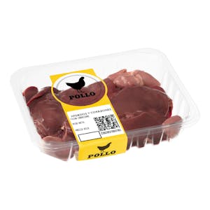 Imagen de Hígados y corazones de pollo