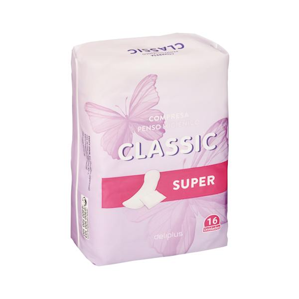Compresa sin alas super plegada Deliplus Classic | Mercadona compra online