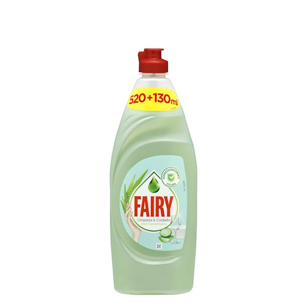 Lavavajillas Aloe Vera y Pepino Fairy líquido