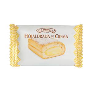 Hojaldrada de crema La Muralla