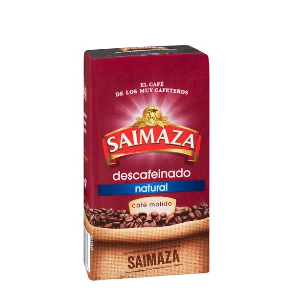 Café molido descafeinado natural Saimaza