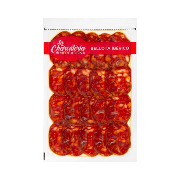 Imagen de Chorizo de bellota ibérico cortado a máquina