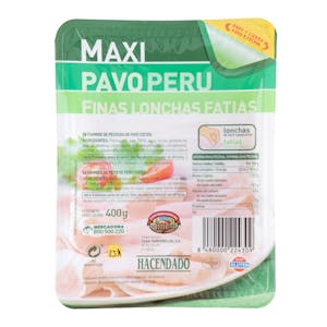 Maxi pavo Hacendado finas lonchas