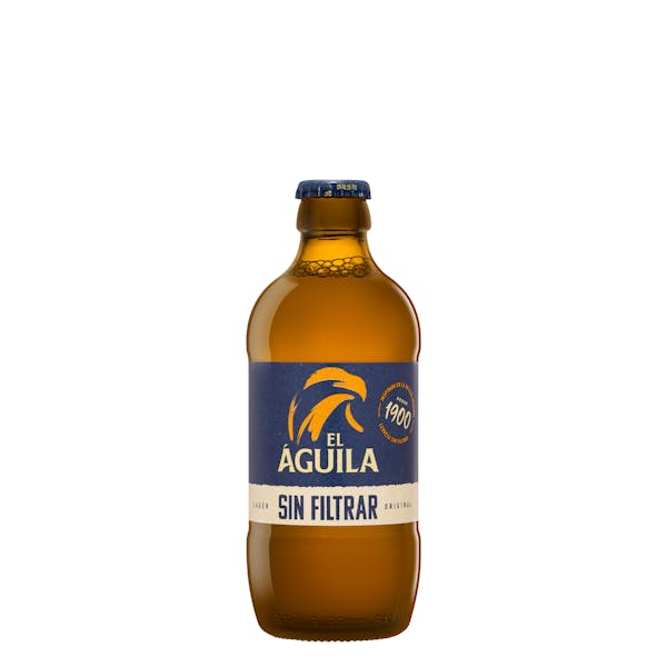Cerveza El Águila sin filtrar