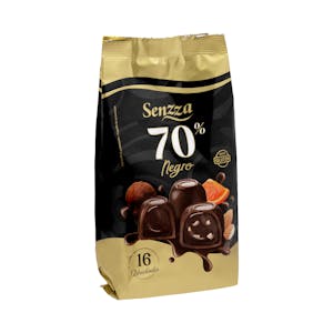 Surtido bombones Senzza de chocolate negro 70%