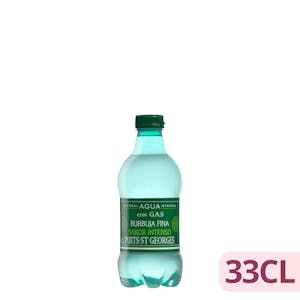 Agua mineral con gas pequeña Saint George sabor intenso 0.33 l