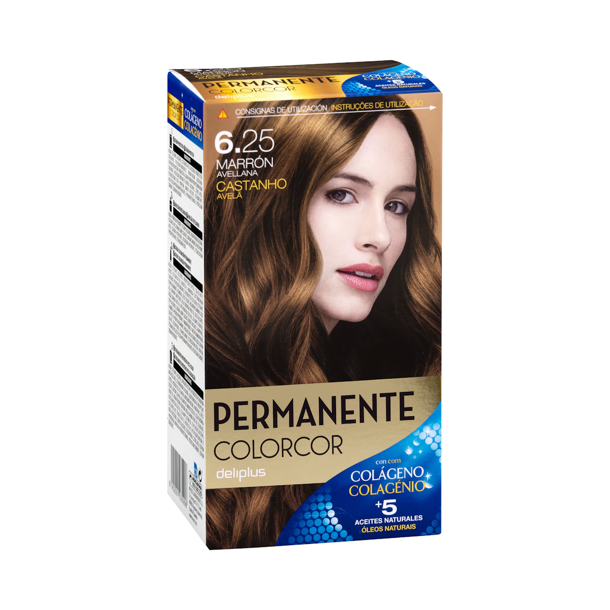 Coloración permanente 6.25 marrón avellana Colorcor – Mercadona – صورة إعلانية للمنتج