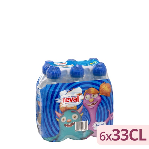 Agua mineral pequeña Neval tapón infantil